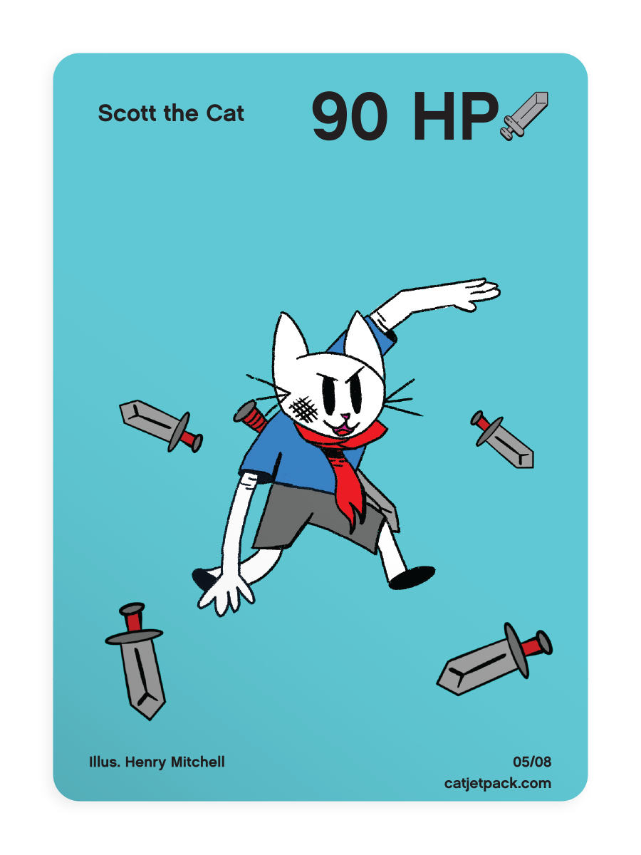 Scott vs The Ice Lands Card