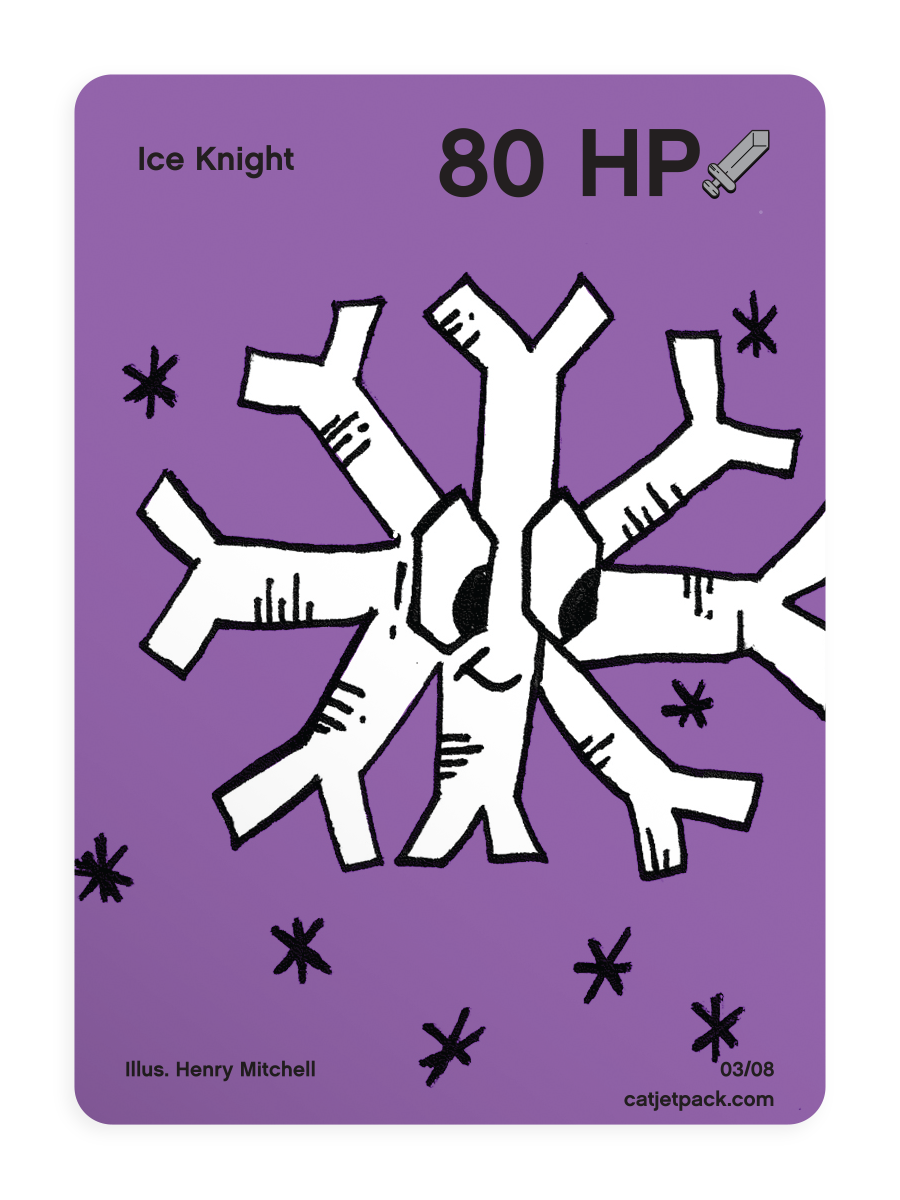 Scott vs The Ice Lands Card